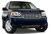 AUT 15 IZ0657 01
2010 Land Rover LR2 HSE Blue 3/4 Front View Studio