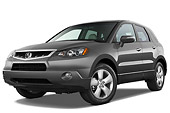 AUT 15 IZ0664 01
2009 Acura RDX Gray 3/4 Front View Studio
