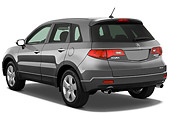 AUT 15 IZ0665 01
2009 Acura RDX Gray 3/4 Rear View Studio