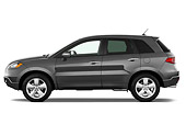 AUT 15 IZ0666 01
2009 Acura RDX Gray Profile View Studio