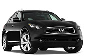AUT 15 IZ0672 01
2010 Infiniti FX50 Black 3/4 Front View Studio