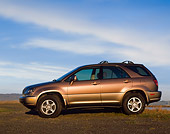 AUT 15 RK0135 04
1999 Lexus RX300 Side View On Dirt Blue Sky