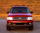 AUT 15 RK0547 10
2002 Ford Explorer Burgundy Head On Shot On Pavement Dry Grass Hill