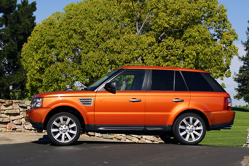 AUT 15 RK0899 01 2006 Land Rover Range Rover Sport Supercharged Orange