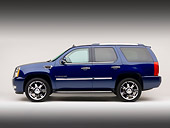 AUT 15 RK1062 01
2007 Cadillac Escalade Blue Profile View Studio