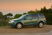AUT 15 RK1077 01
2007 Saturn Vue Hybrid Green 3/4 Front View On Dirt