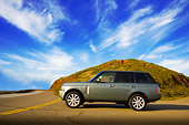 AUT 15 RK1101 01
2007 Land Rover Range Rover Supercharged Green Low Profle View On Pavement