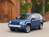 AUT 15 RK1125 01
2007 Jeep Patriot Blue 3/4 Front View On Pavement By Winery