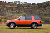 AUT 15 RK1180 01
2008 Ford Explorer Ironman Orange Profile View By Quarry
