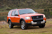 AUT 15 RK1184 01
2008 Ford Explorer Ironman Orange 3/4 Front View By Quarry