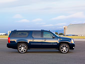 AUT 15 RK1203 01
2007 Cadillac Escalade ESV Blue Profile View By Hangar