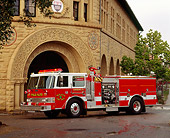AUT 16 RK0096 04
1988 Pierce 1500 GPM Pumper 3/4 Front View By Building