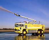 AUT 16 RK0124 09
2002 Oshkosh TI 3000 ARFF Vehicle 3/4 Front View On Pavement
