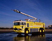 AUT 16 RK0124 11
2002 Oshkosh TI 3000 ARFF Vehicle 3/4 Front View On Pavement
