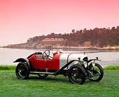 AUT 17 RK0099 02
Oldest Bentley In Existance Side 3/4 View On Grass By Water Pebble Beach