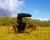 AUT 17 RK0146 03
1904 Holsman 3 Black 3/4 Side View On Dry Grass Blue Sky Clouds