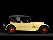 AUT 17 RK0179 01
1917 Pierce-Arrow Touring Model 48 Yellow Profile View Studio