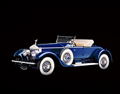AUT 18 RK0010 05
1925 Rolls Royce Piccadilly Roadster Blue 3/4 Side View Studio