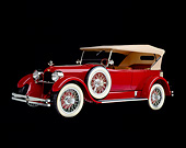 AUT 18 RK0013 03
1923 Duesenberg A Touring Car Burgundy 3/4 Side View Studio