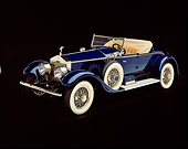 AUT 18 RK0011 02
1925 Rolls Royce Piccadilly Roadster Black 3/4 Front View Studio