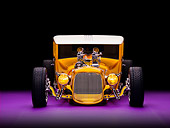 AUT 18 RK0308 01
1927 Ford Coupe Hot Rod Orange Head On View Studio