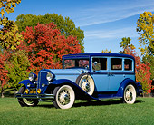 AUT 19 RK0121 06
1931 Chrysler Sedan Model CM 6 Cylinder 3/4 Front View On Grass By Trees