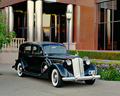 AUT 19 RK0361 05
1937 Packard Twelve Model 1508 Touring Sedan Black Front 3/4 View By Museum