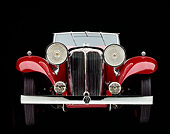 AUT 19 RK0012 07
1933 SS Sport Tourer Roadster Red Head On Studio
