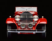 AUT 19 RK0019 05
1933 Packard Custom Red Head On Shot Studio