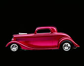 AUT 19 RK0038 08
1933 Ford Plumb Crazy Street Rod Profile Shot Studio