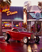 AUT 19 RK0145 01
1932 Ford Roadster Red 3/4 Front View By Diner