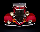 AUT 19 RK0157 03
1934 Ford Roadster Red Head On Shot Studio