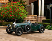 AUT 19 RK0330 02
1937 Bentley Derby Special Green 3/4 Side View By Museum