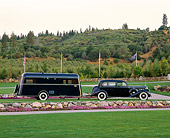 AUT 19 RK0440 05
1936 Pierce Arrow Travelodge Black Side View By Grass And Flowers