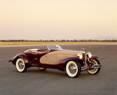 AUT 19 RK0539 01
1931 Cord L29 Speedster Burgundy And Beige 3/4 Side View On Pavement Filtered