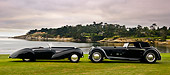 AUT 19 RK0654 01
1931 Daimler Double-Six 50 Corisica Drophead Coupe Black 1939 Bugatti Type 57C Voll & Ruhrbeck Cabriolet