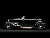 AUT 19 RK0660 01
1934 Zephyr Boat-tail Roadster Black Profile View Studio