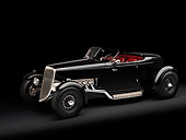 AUT 19 RK0661 01
1934 Zephyr Boat-tail Roadster Black 3/4 Side View Studio