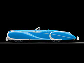 AUT 20 RK0497 01
1949 Delahaye 175 S Saoutchik Roadster Blue Profile View In Studio