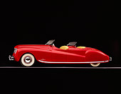 AUT 20 RK0005 05
1941 Chrysler Newport Behring Convertible Red Profile On Gray Line Studio