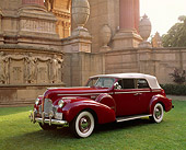 AUT 20 RK0113 02
1940 Buick 81C Convertible Sedan Burgundy 3/4 Front View By Palace Of Fine Arts San Francisco