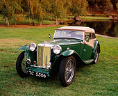 AUT 20 RK0266 01
1948 MG TC Roadster Green And Tan