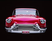 AUT 21 RK0141 01
1957 Candy Raspberry Cadillac Eldorado Kustom Head On Shot 