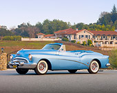 AUT 21 RK2621 01
1953 Buick Skylark Convertible In Front Of House