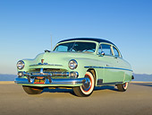AUT 21 RK3201 01
1950 Mercury Monterey Seafoam 3/4 Front View On Pavement