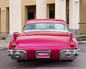 AUT 21 RK0146 01
1957 Candy Raspberry Cadillac Eldorado Kustom Rear View 