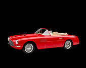 AUT 21 RK0523 12
1954 Fiat Vignale 8V Spider 3/4 Front View Studio