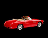 AUT 21 RK0524 02
1954 Fiat Vignale 8V Spider 3/4 Rear View Studio