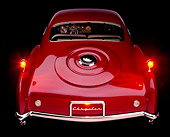 AUT 21 RK0573 13
1953 Chrysler Sport Coupe D'Elegance Red Overhead Rear View Studio