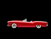 AUT 21 RK0579 04
1953 Plymouth Belmont Convertible Red Side View Studio